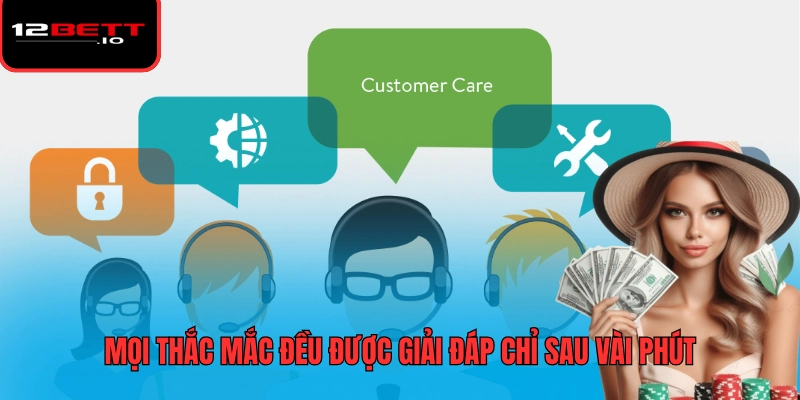 Cskh 12BET 2 Mọi thắc mắc đều được giải đáp chỉ sau vài phút